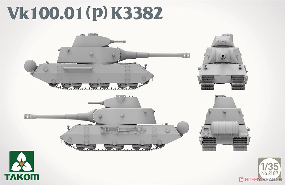 全国どこでも送料無料！ Model Plastic K3382 100.01(P) Vk 1/35 2187 TAKOM Kit eBay | 帽子