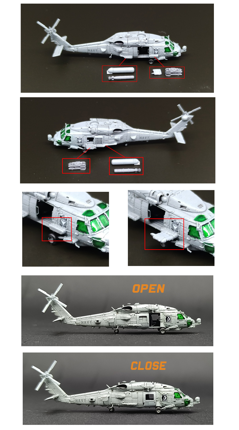 YZM Model YZ-098B 1/350 SIKORSKY MH-60R SEAHAWK | eBay