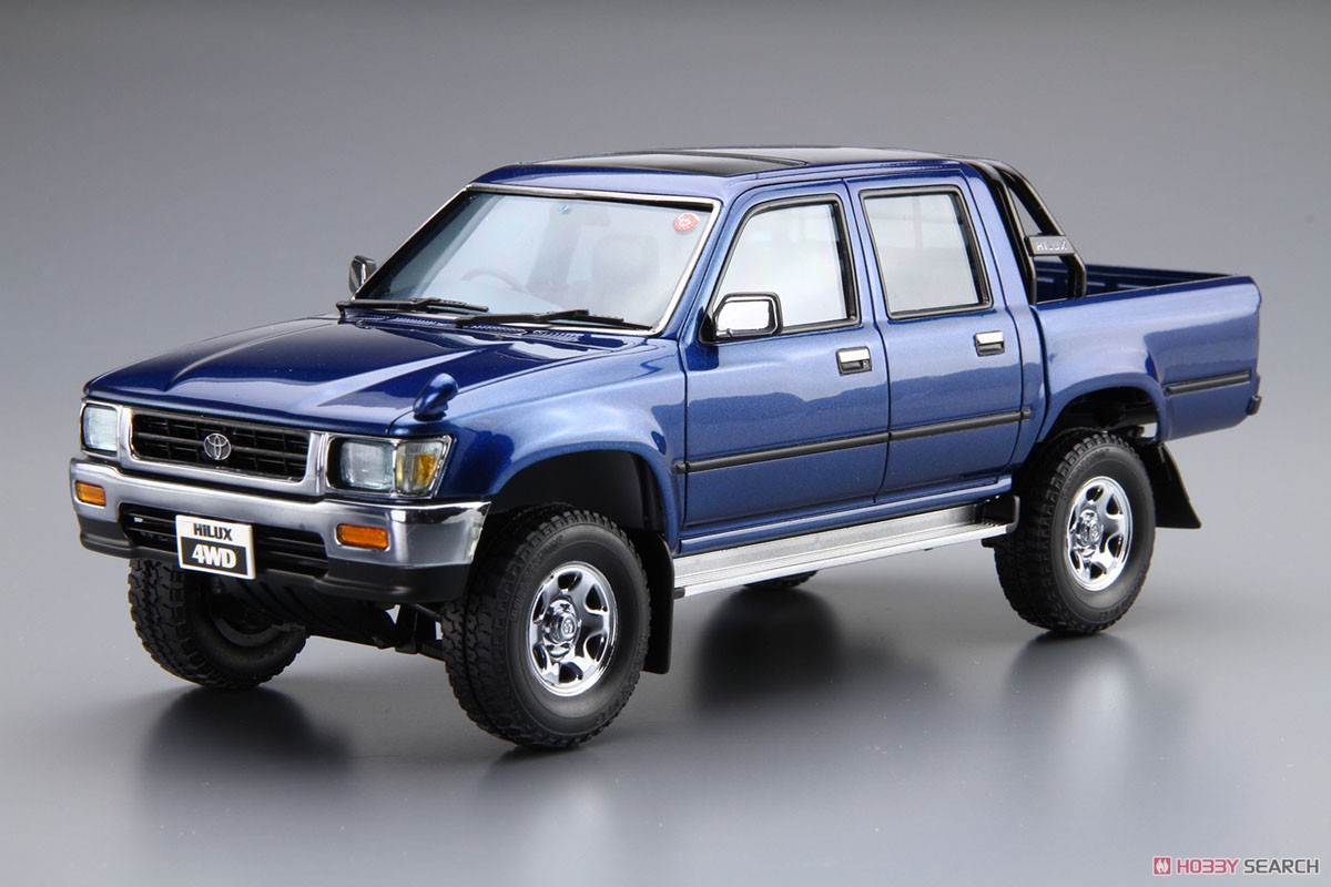 Aoshima 06217 1/24 LN107 Hilux Pick-Up Double Cab 4WD `94 Model