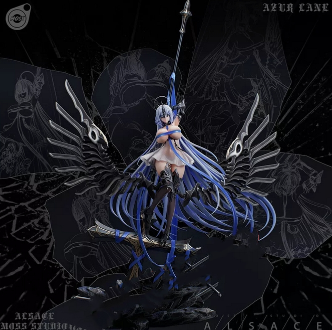 Moss Studio Azur Lane Alsace Resin Statue Pre-Order 1/6 Scale