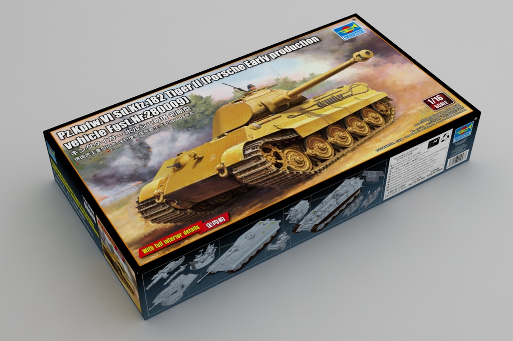Trumpeter 00948 1:16 Pz.Kpfw.VI Sd.Kfz.182 Tiger II Early