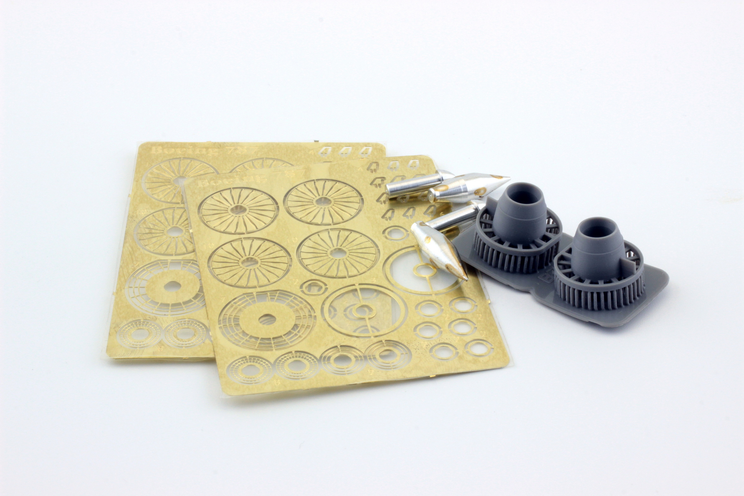 レジン　ハンドメイド　787 Orange Hobby A200-070 1/200 Upgrades for the Boeing 787 Engine 3D