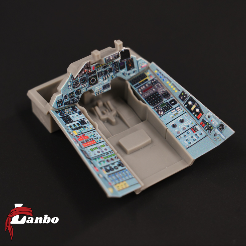 SU-33 フランカーD Lanbo Models 3D Cockpit SU-33 FLANKER-D 48144 FOR KINETIC 1:48 | eBay