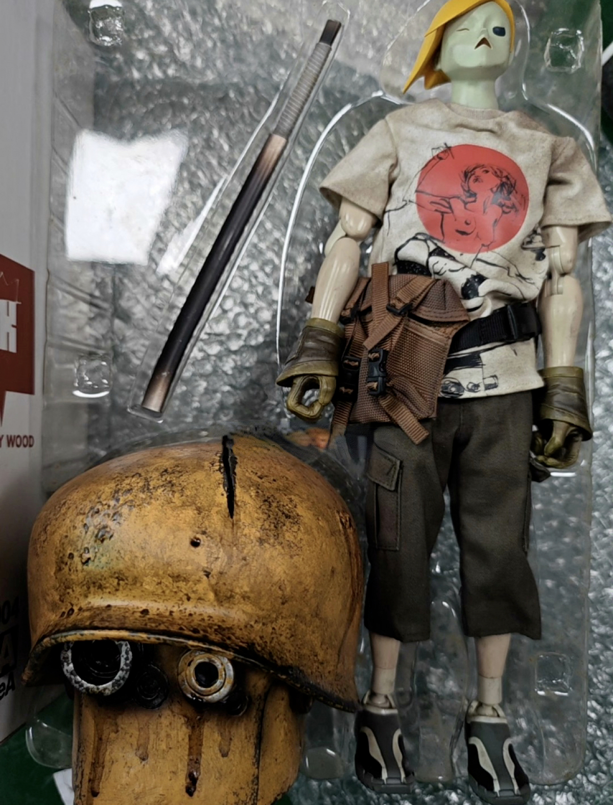 n*u様 ThreeA Ashley Wood 「Blanc Hunter NO n*u様 ThreeA Ashley Wood 「Blanc Hunter NO Blanc Hunter NOM by