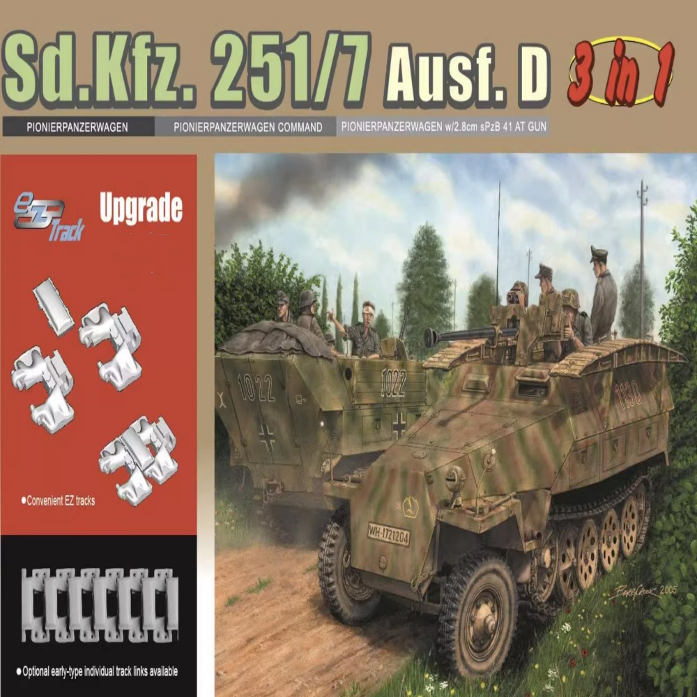 DRAGON 1/35 6223 Sd.Kfz.251/7 Ausf.D Pionierpanzerwagen | eBay