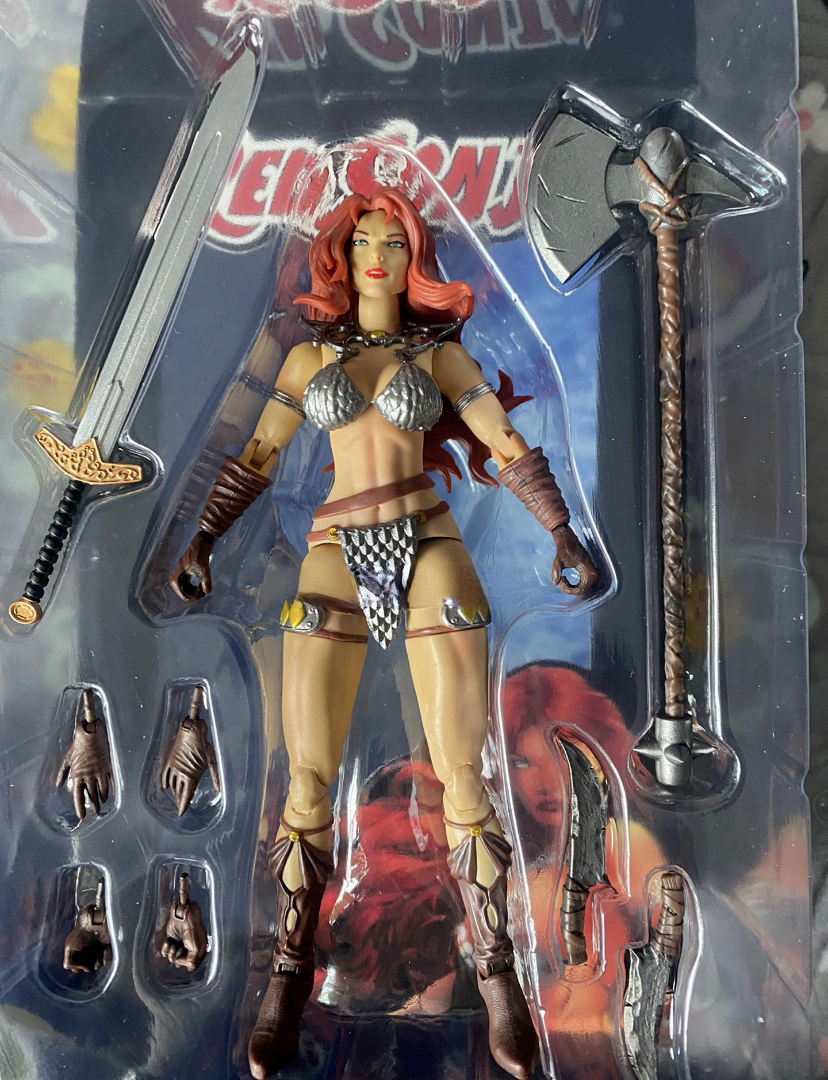 1/12レッドソニア　REDSONIA Executive Replicas 1/12 Red Sonja Action Figure Model Collectible