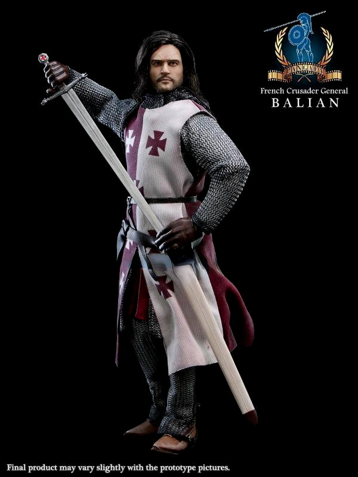 Pangaea Toy 1/6 Frenich Crusader General BALIAN Action Figure