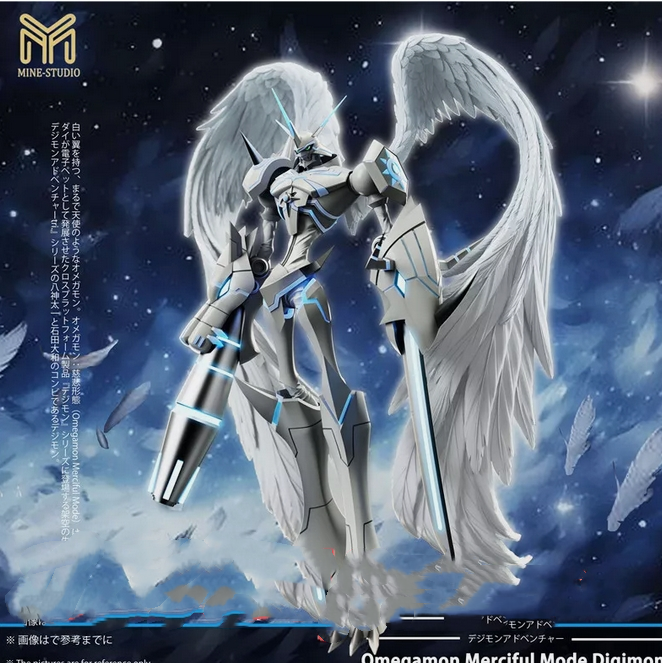 MINE Studio Digimon Omegamon Merciful Mode Model Pre-order
