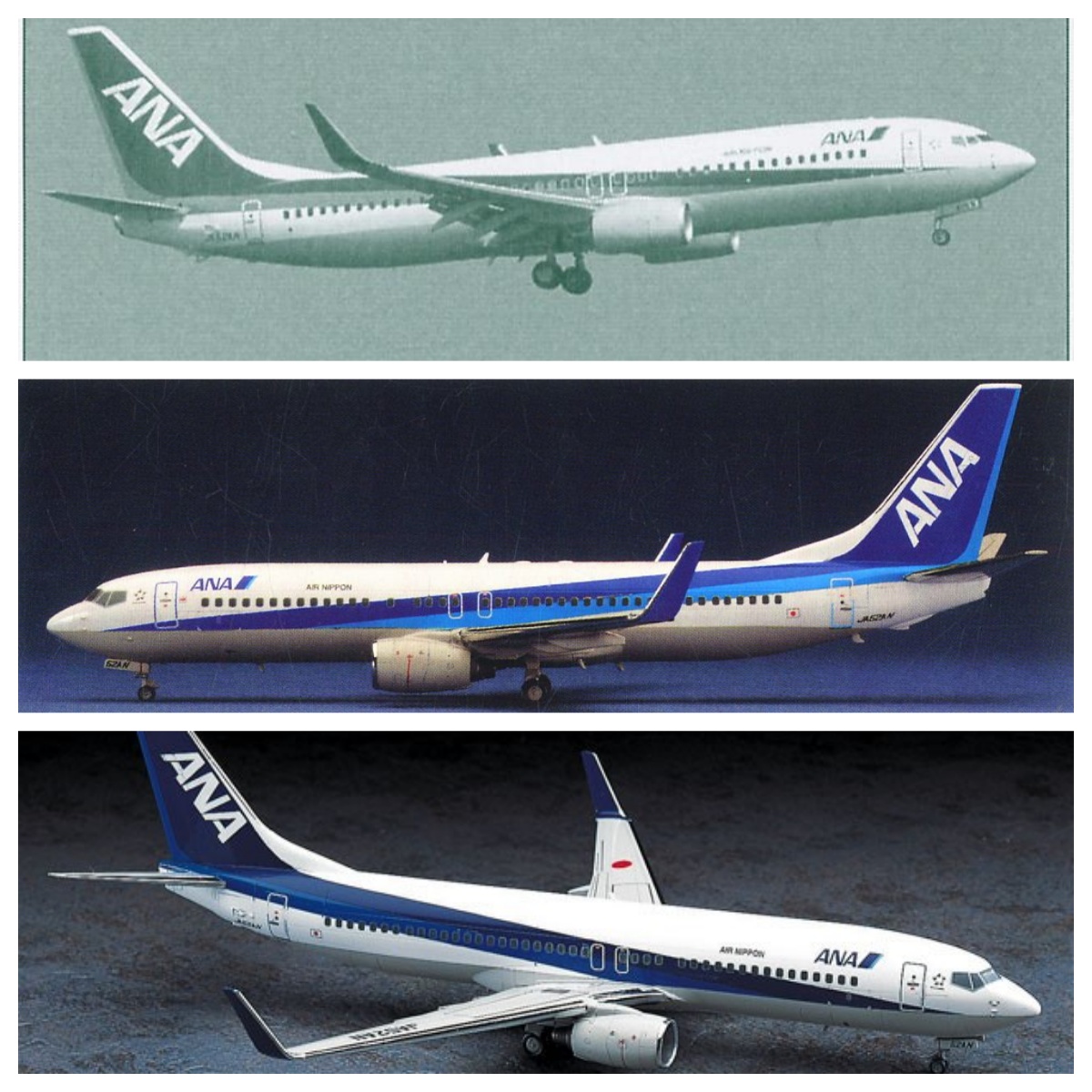www.JetCollector.com: JC WINGS ANA - ALL NIPPON B727-200 w