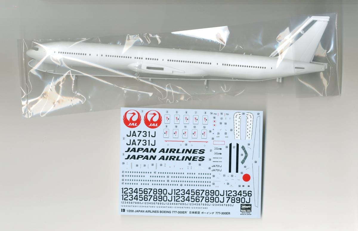 Hasegawa 10719 1/200 JAL Boeing 777-300ER Model Kit | eBay Hasegawa 10719 1/200 JAL Boeing 777-300ER Model Kit | eBay
