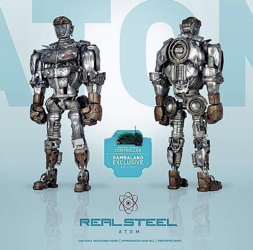 3ATOYS Real Steel ATOM Collectible Action Figure Model Limited