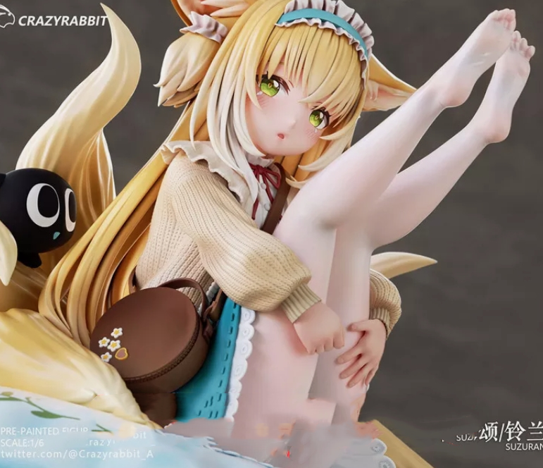 CrazyRabbit Studio Arknights Suzuran Statue in stock 1/6 Scale