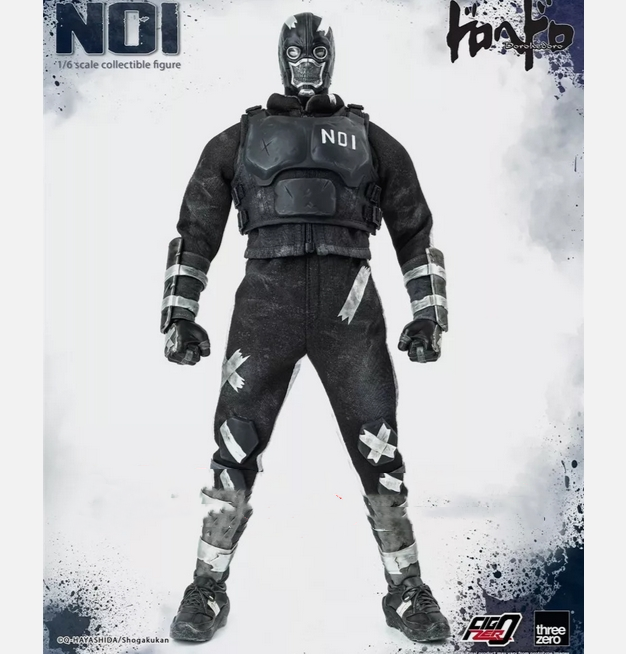Threezero Dorohedoro Noi Action Figure Model in stock 1/6 Scale