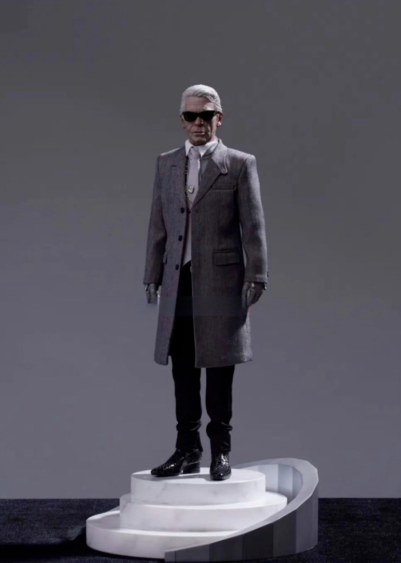 shumi arts Karl Lagerfeld カール・ラガーフェルド SHUMI Karl Lagerfeld 1/6 Fashion Designer Action Figure Model