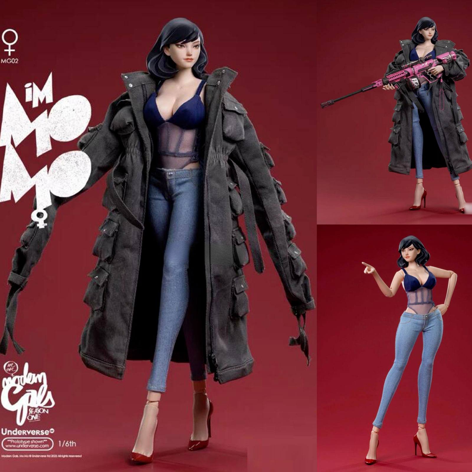underverse 1/6 SWING MODERN GALS ThreeA | eBay