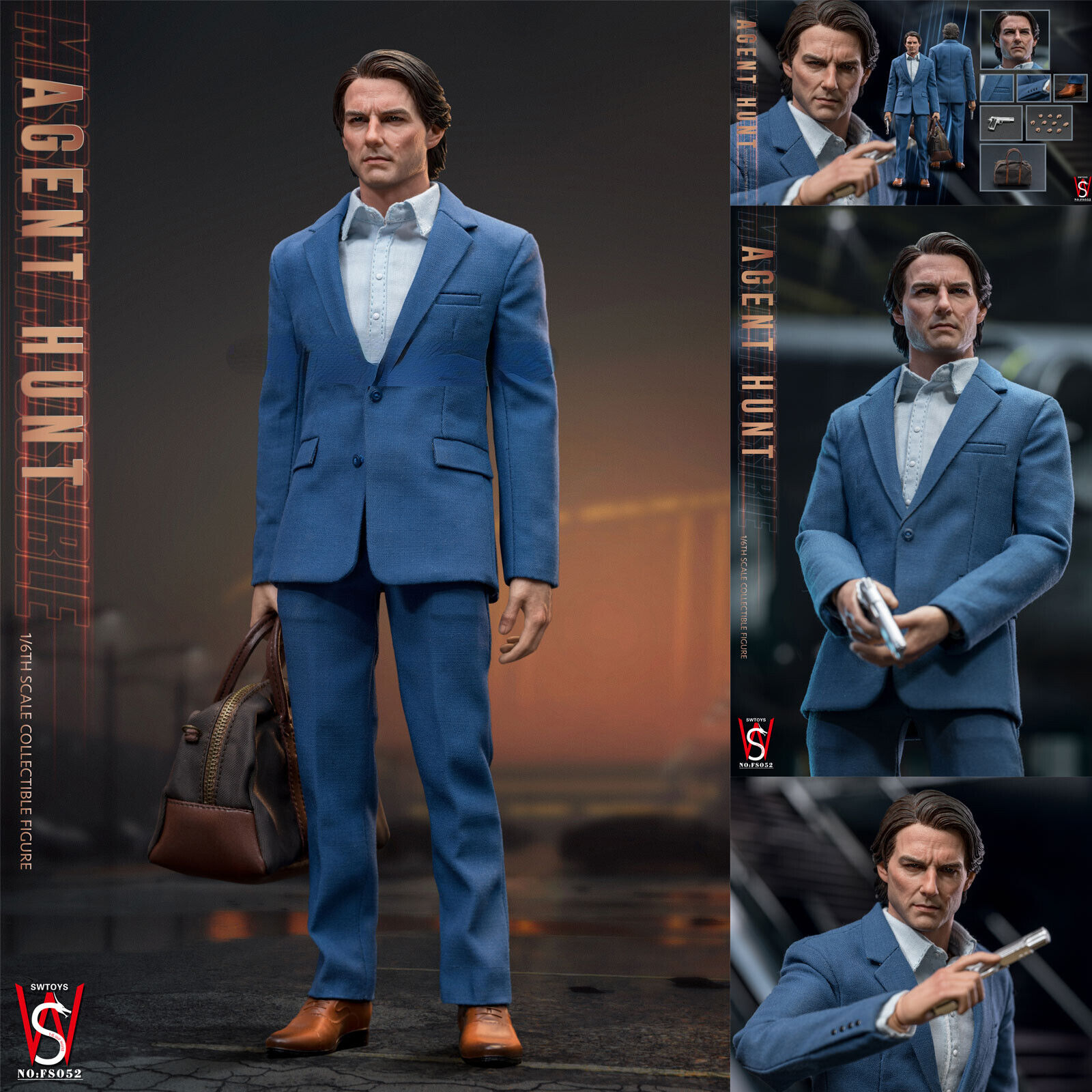 その他 SWTOYS 1/6 Ethan Hunt FS052 Pre! SWTOYS FS052 Mission Impossible Ethan Hunt 1/6 Tom