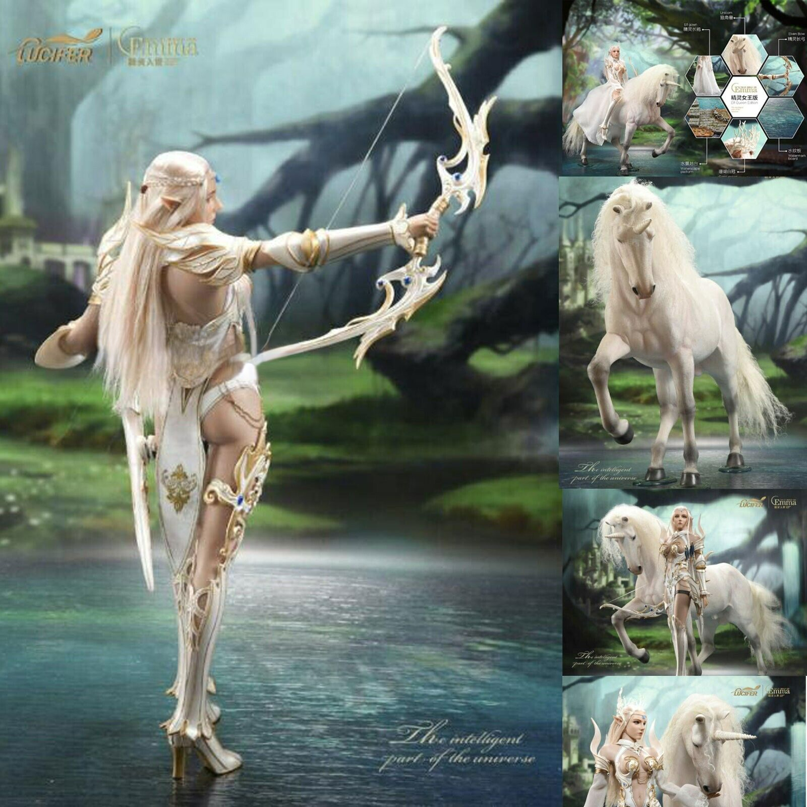 Lucifer LXF1904B Emma Elf Queen Ver. 1/6 Female Action Figure