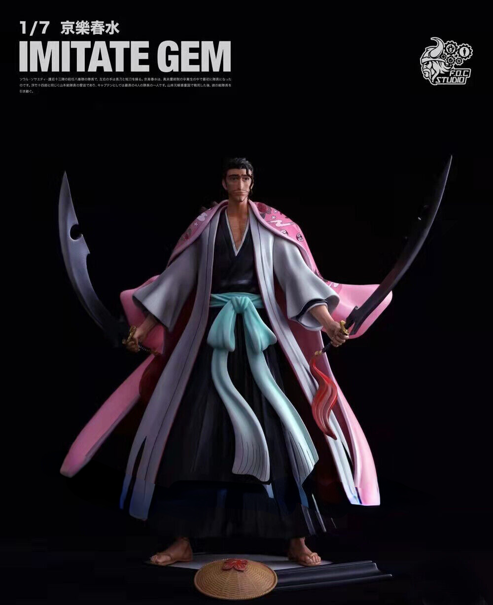 FOC Studio BLEACH Kyoraku Shunsui Resin Figure In Stock Painted