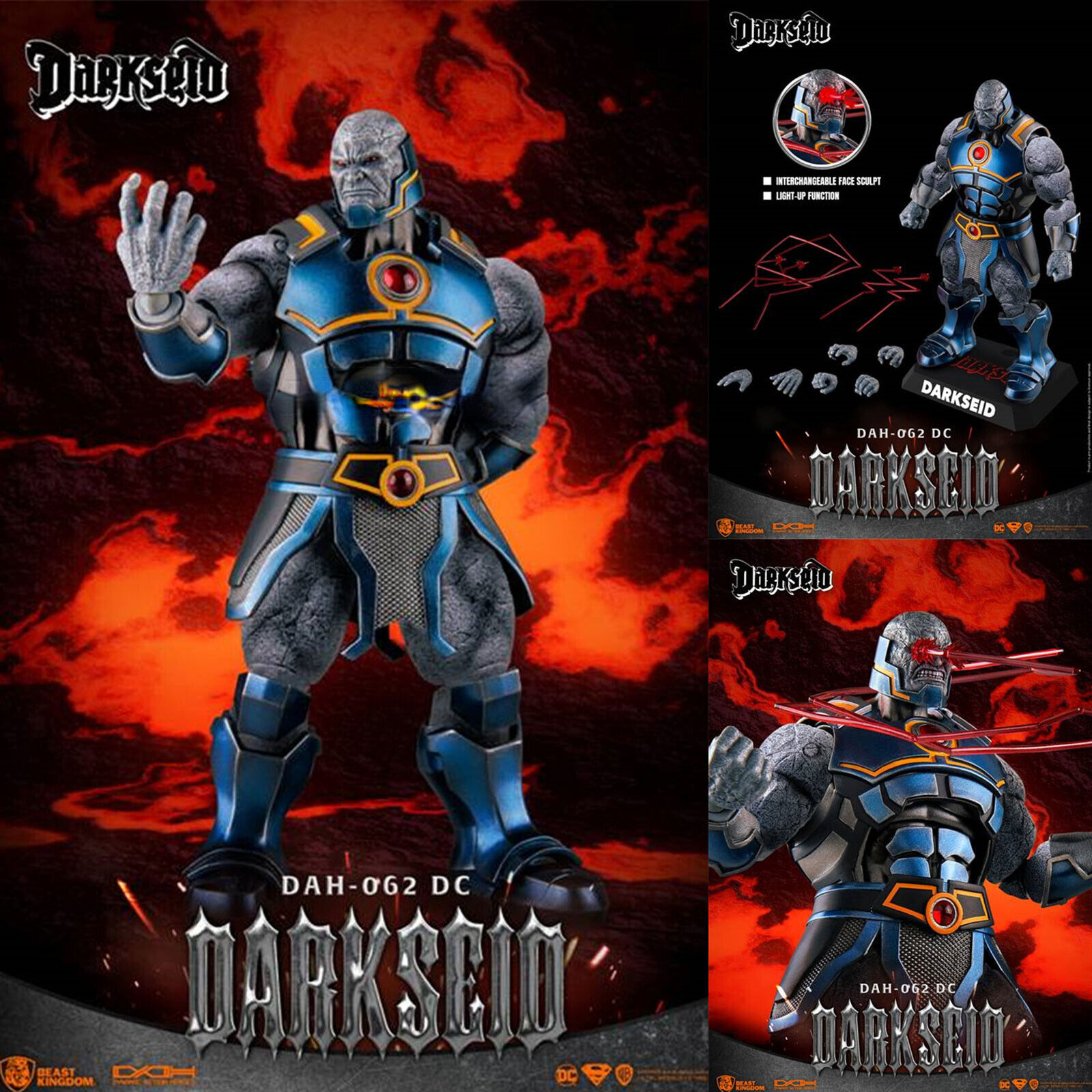 Beast Kingdom DAH-06 Zack Comics: Darkseid 2 Dynamic 8ction Heroes