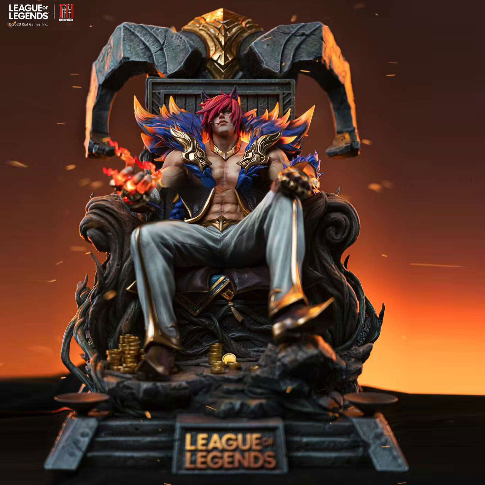 presell! Jimei Palace Studio League of Legends Sett The Boss Resin
