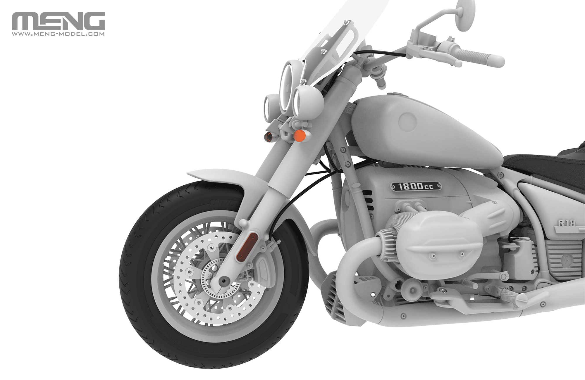 MENG MT-006 1/9 R18 CLASSIC MOTORGYCLE SERIESMT-006 Model