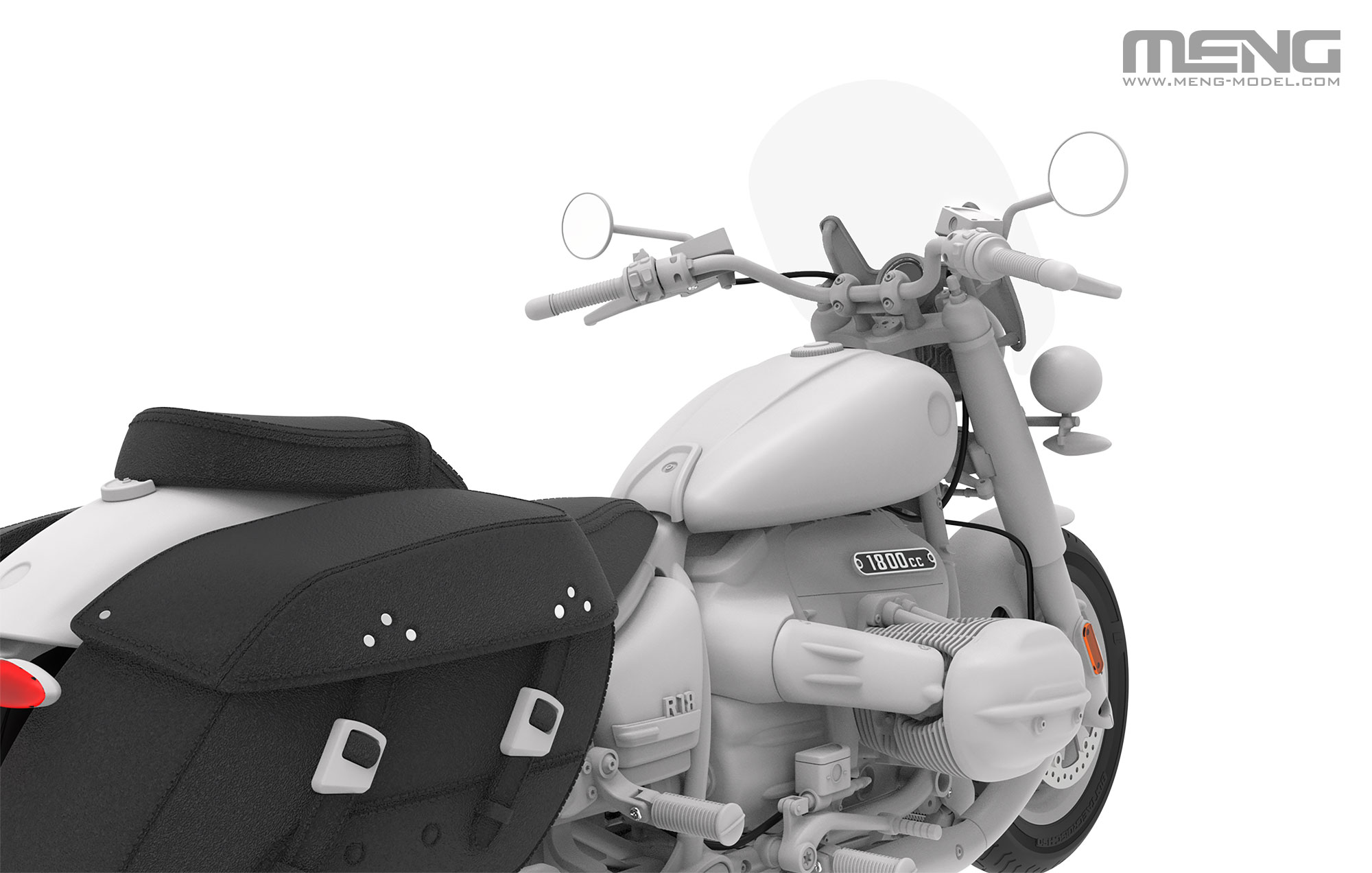 MENG MT-006 1/9 R18 CLASSIC Motorcycle Series Model Kit | eBay