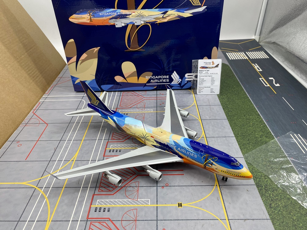 B-models 1:200 シンガポール航空 B777-200 9V-SQA for B-models for Singapore Airlines for Boeing B777-200 9V