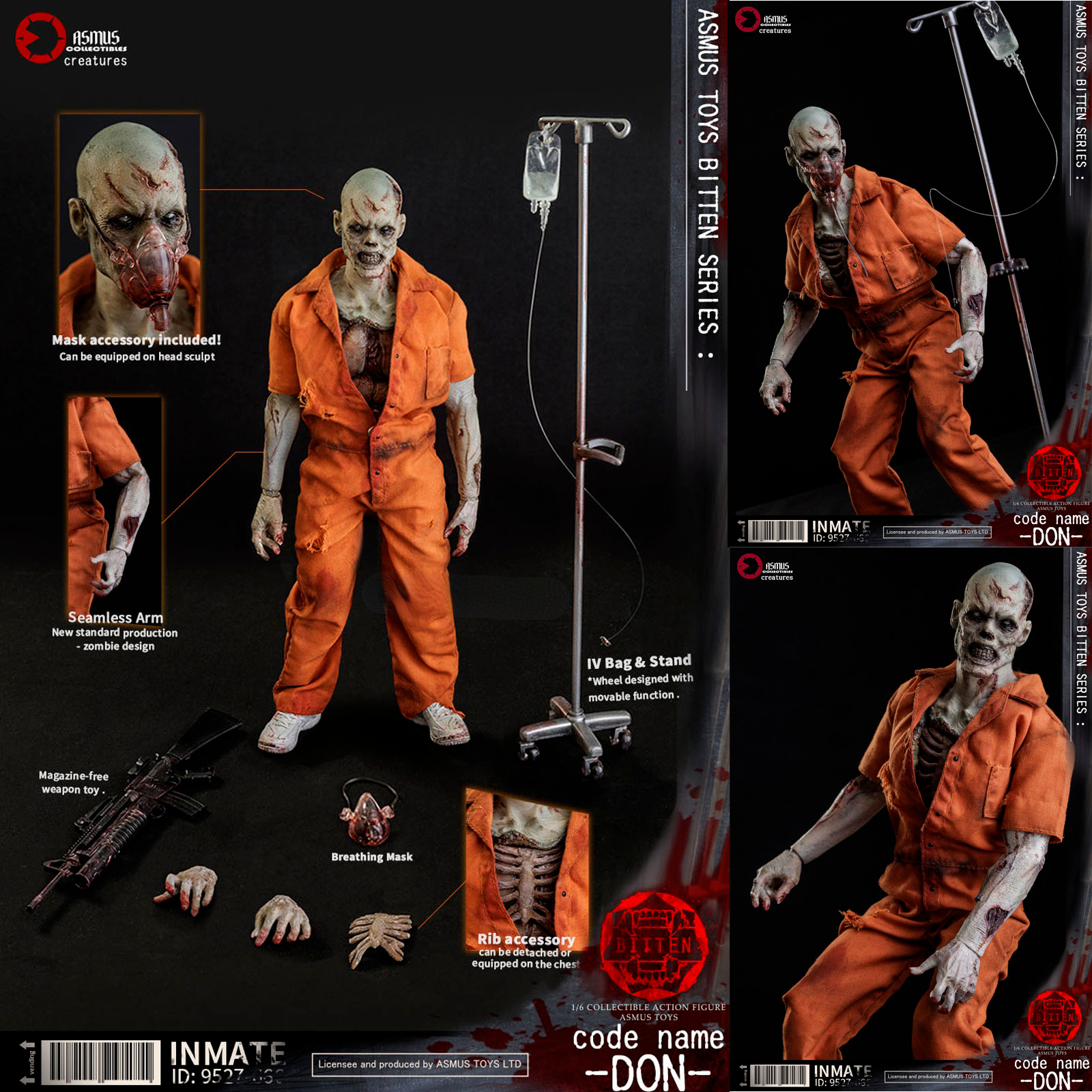 Asmus Toys BIT003A Code Name Don 1/6 Action Figure Model