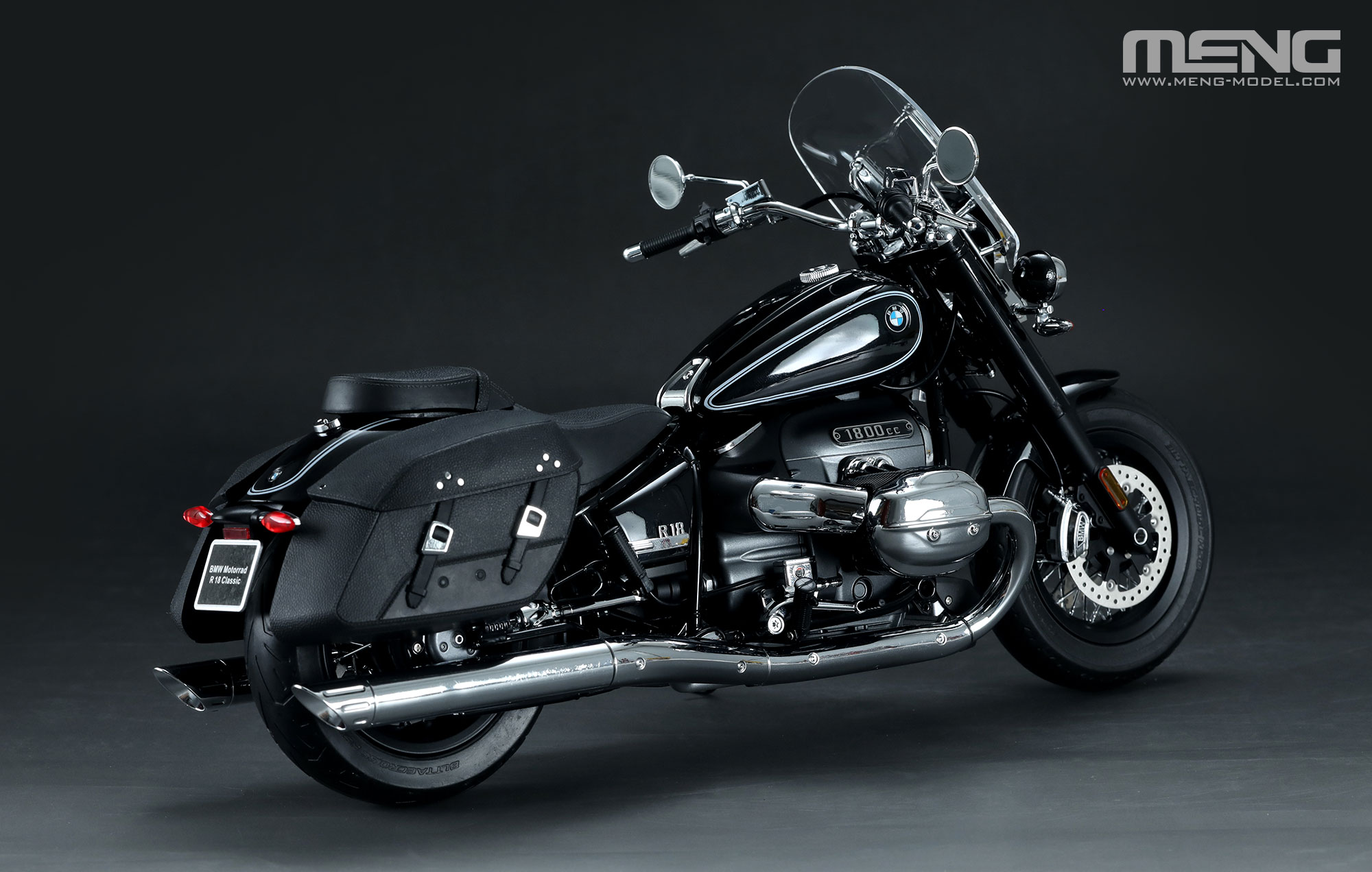 MENG MT-006S 1/9 R18 CLASSIC Motorcycle Pre-Colored Model | eBay