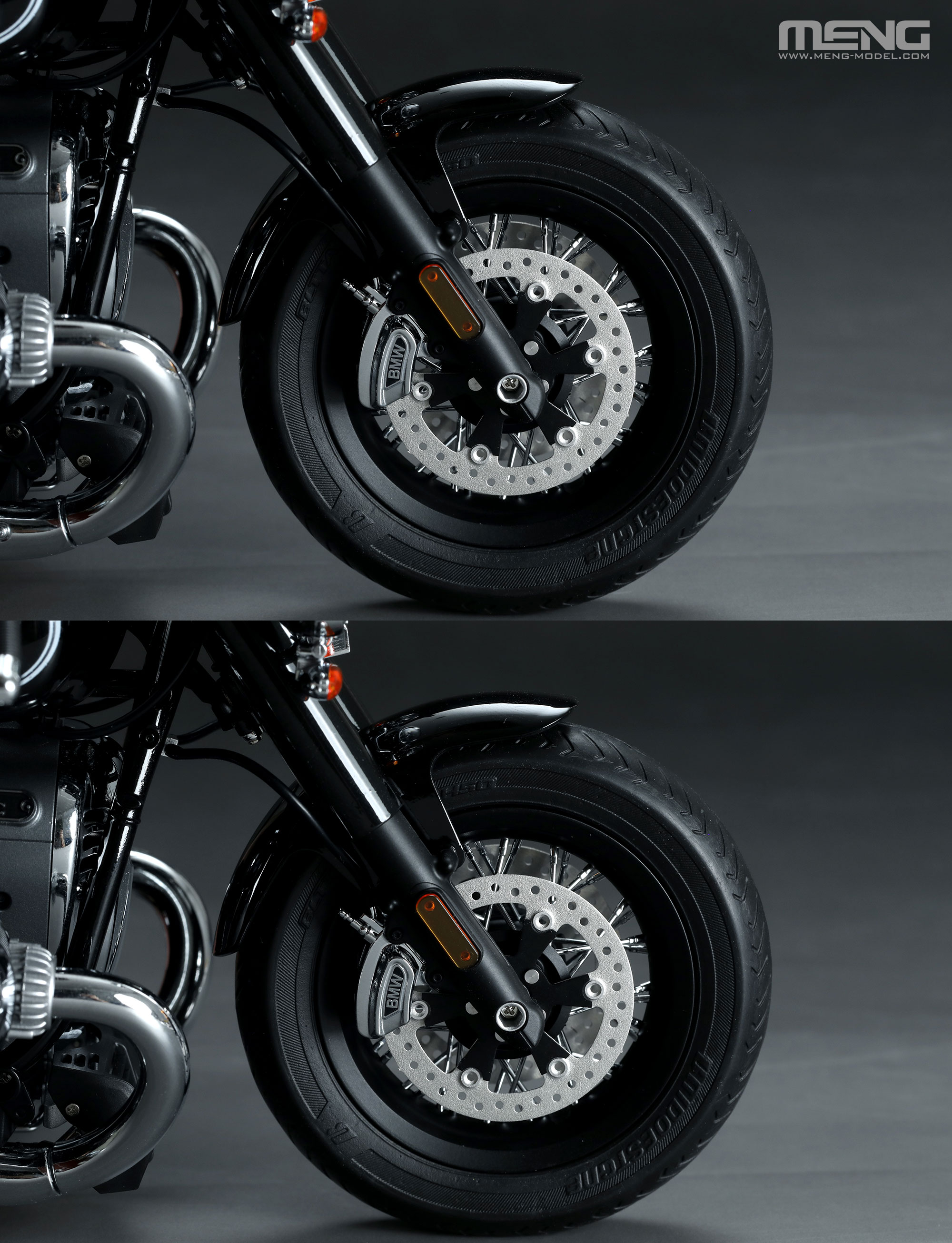 MENG MT-006S 1/9 R18 CLASSIC Motorcycle Pre-Colored Model | eBay