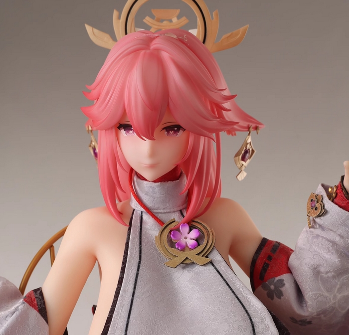YuZhai Genshin Impact Yae Miko Model silica gel H65cm Cast off Pre