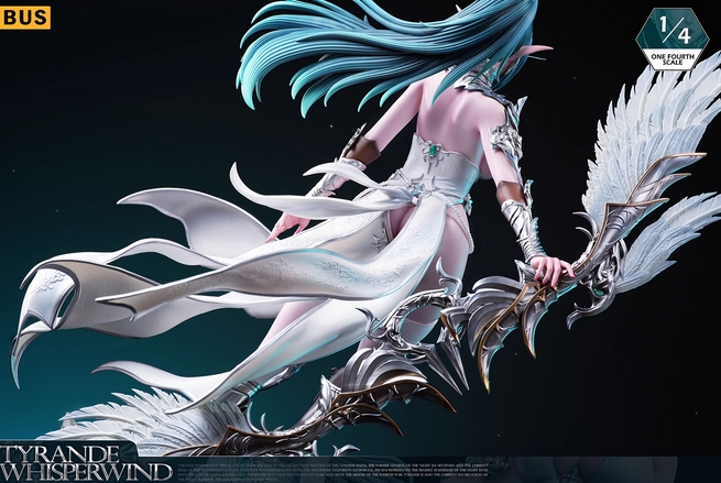 BUS Studio WOW World of Warcraft Tyrande Whisperwind Statue PU in