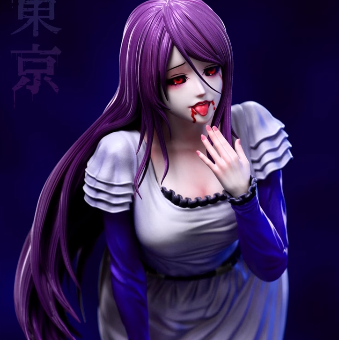 BW Studio Tokyo Ghoul Kamishiro Rize Model Resin In Stock H25cm