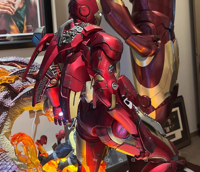 Queen Studio MARK 7 Resin Model Painted Statue in stock Iron Man