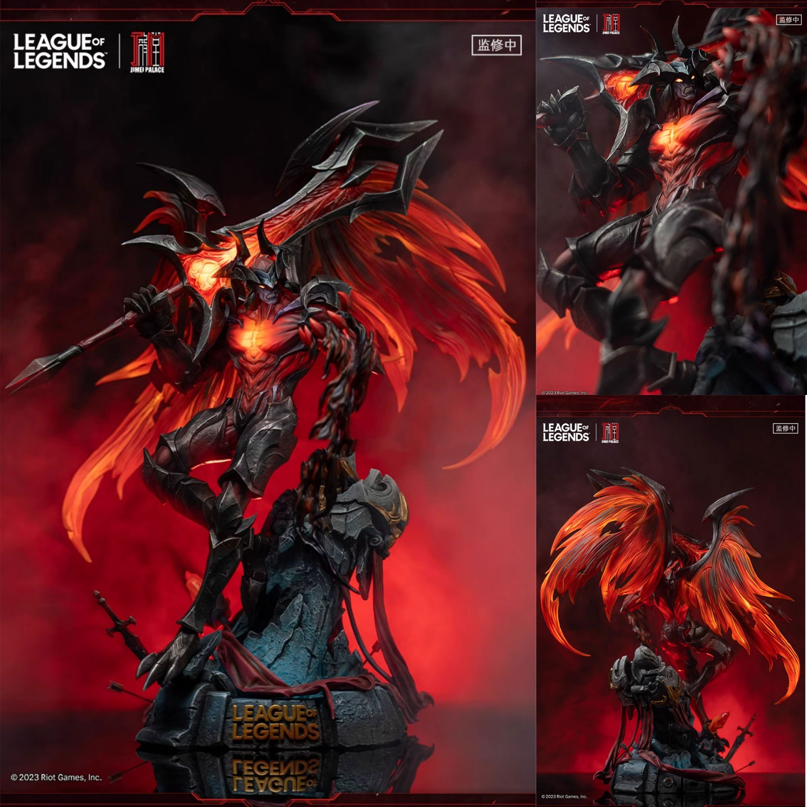T*s様 GRIM :雄呂血&荒神→仏レーベル(Athanor)10インチ League of Legends Aatrox 1/6 Statue Figure Model Collectible