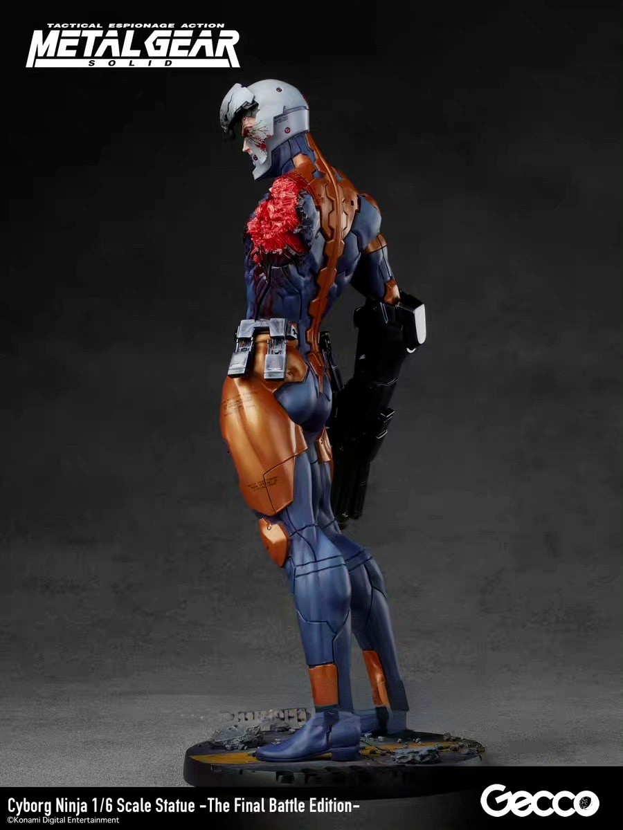 GECCO Metal Gear Solid Gray Fox Statue 1/6 Figure Model