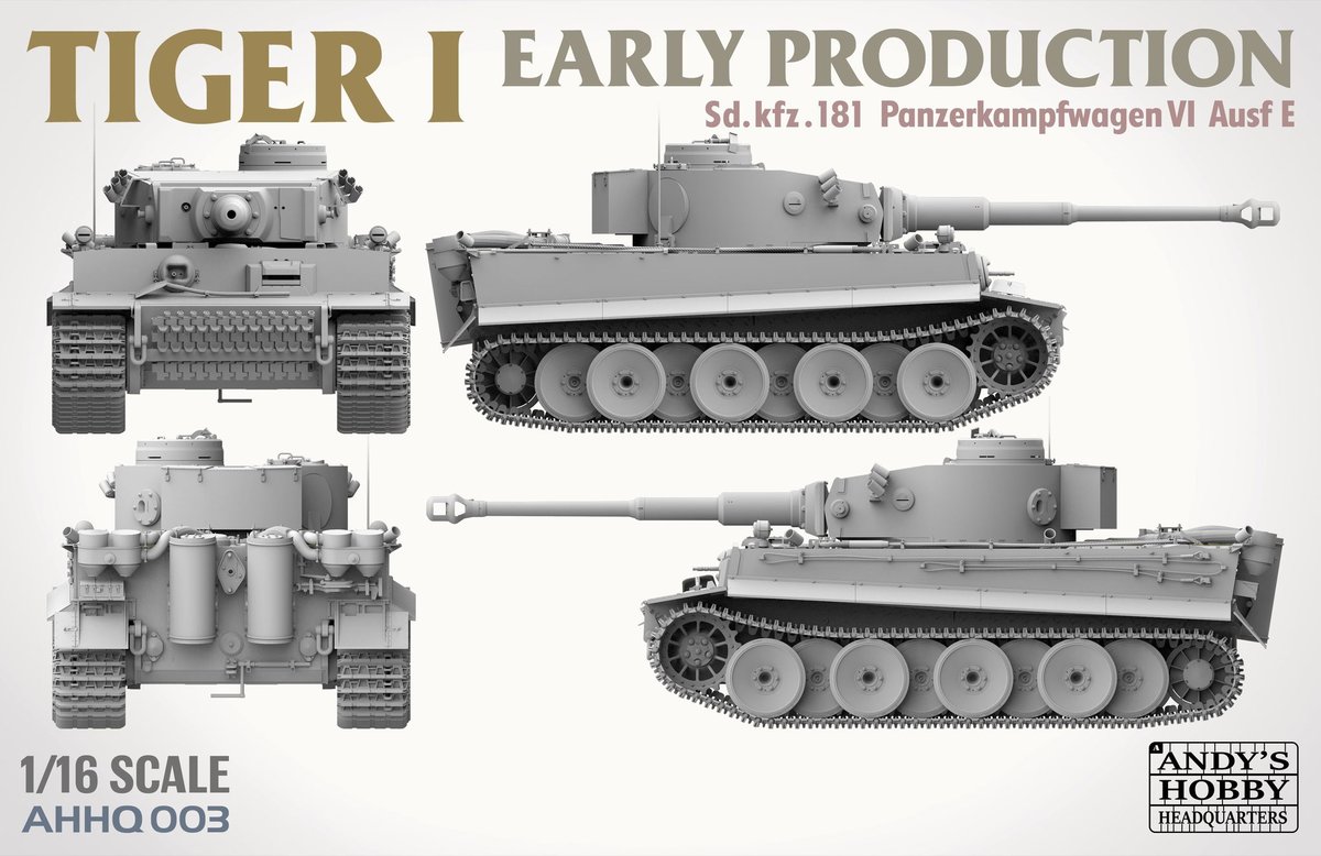 その他 Takom Tiger I Early Production 1/16 Model kit TIGER I² early production Box & 1:16 Wittmann