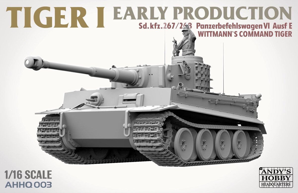 TAKOM AHHQ-003 1/16 Tiger I Early Pz.Kpfw.VI Ausf. E-Sd.Kfz
