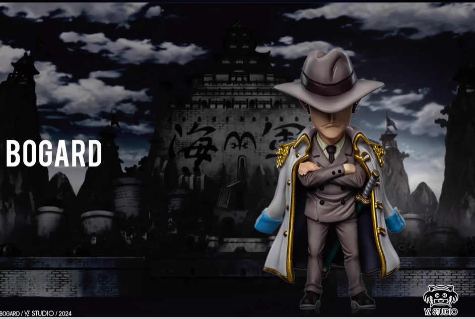 YZ Studio One Piece Marine Bogard Resin Statue Pre-order H8.3cm