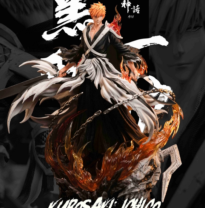 Myth Studios Bleach Kurosaki Ichigo Resin Model In Stock 1/6 Scale