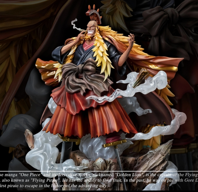 JiaoDian Studio One Piece Shiki Resin Statue Pre-order H40cm