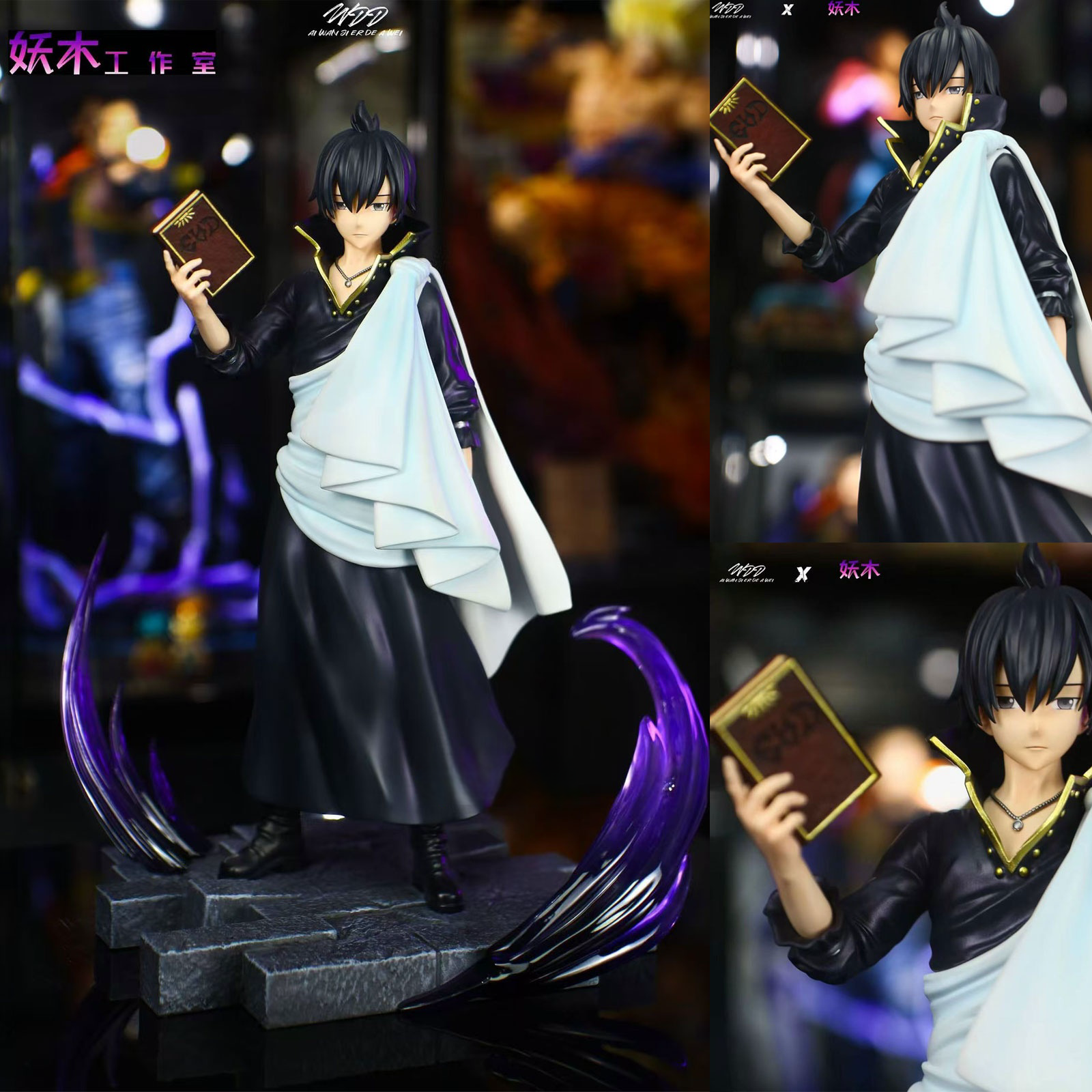 FAIRY TAIL 1〜60 Yaomu Studio Fairy Tail Zeref·Dragneel 1/6 Collectible Painted