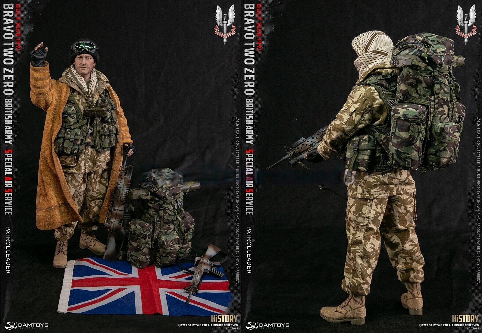 イギリス陸軍特殊空挺部隊(SAS)パトロールリーダー Gulf War 1991