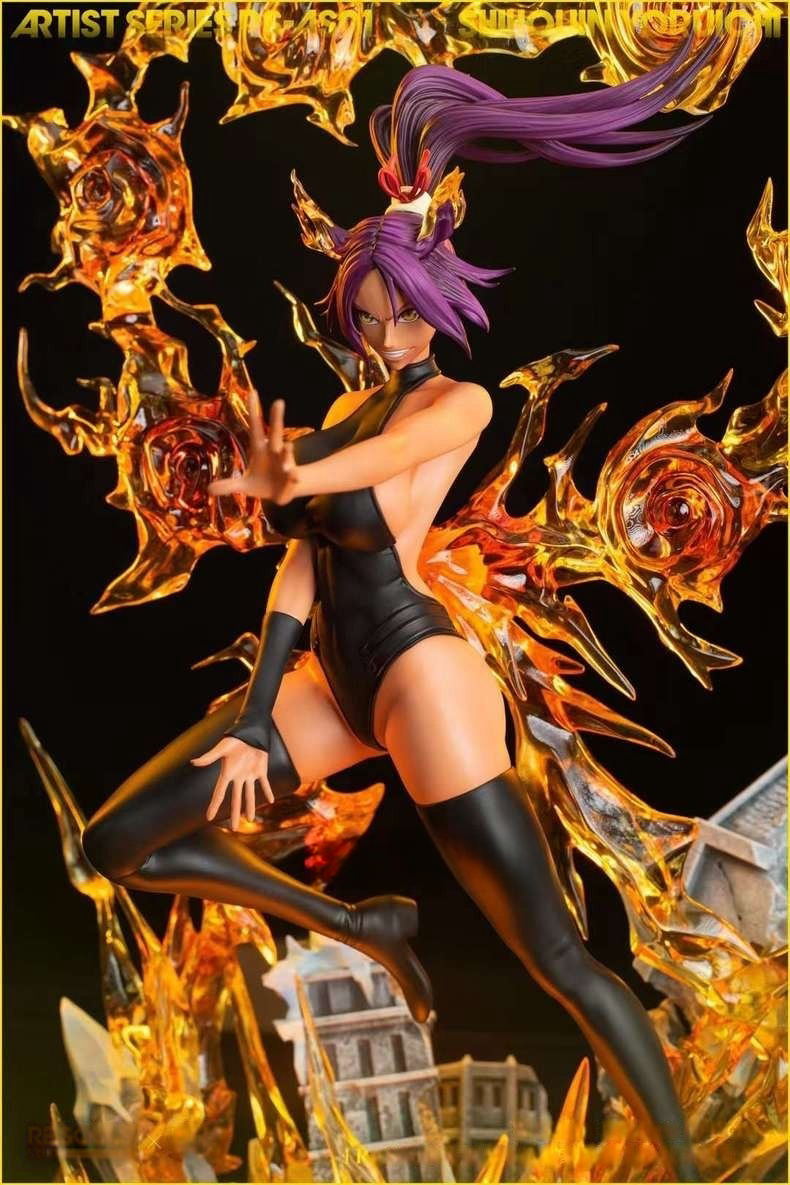 Shihouin Yoruichi スタチュー ガレージキット POP.ART Studio Bleach Shihouin Yoruichi Resin Statue in stock 1/6