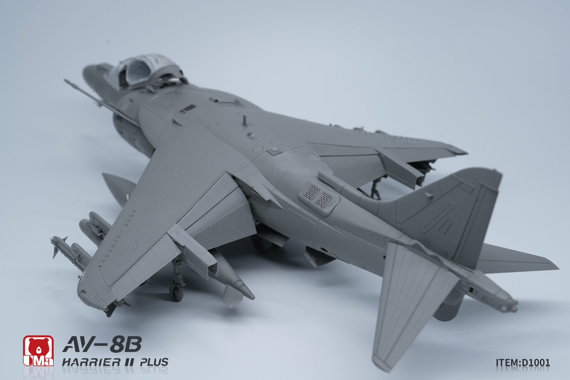 Umaモデルズ　1/48 AV-8B HARRIER II PLUS 1/48 UMa Model AV-8B Harrier II Plus Plastic Model Kit
