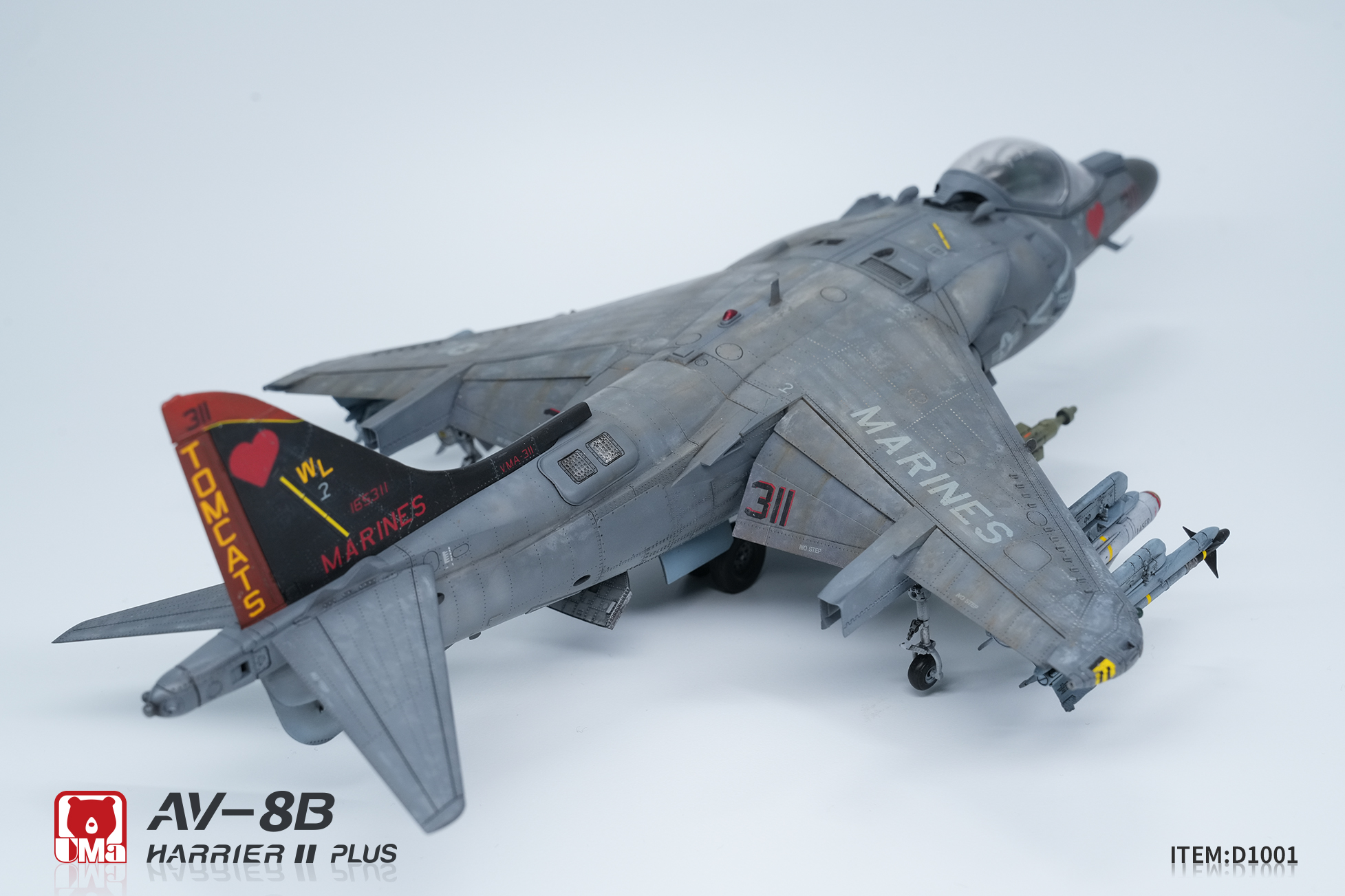 Umaモデルズ　AV-8B HARRIER II PLUS UMA's Brand New 1/48 AV-8B Harrier II Plus | Full Build | 4K