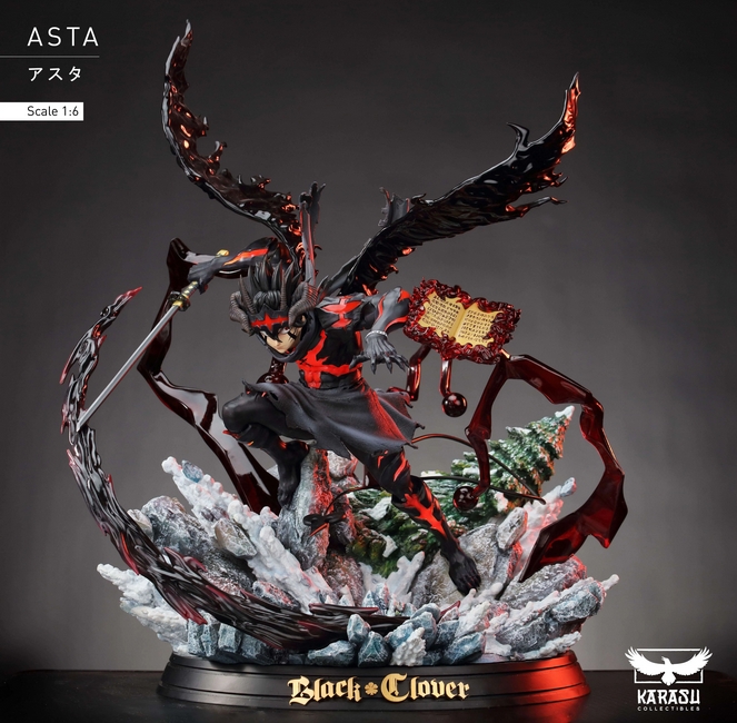Black Clover Asta Resin Statue Pre-order Karasu Collectibles 1/6