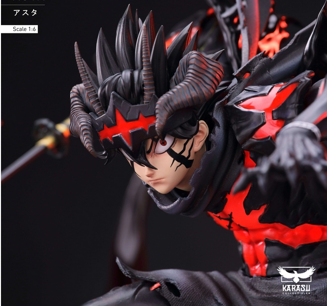 Black Clover Asta Resin Statue Pre-order Karasu Collectibles 1/6