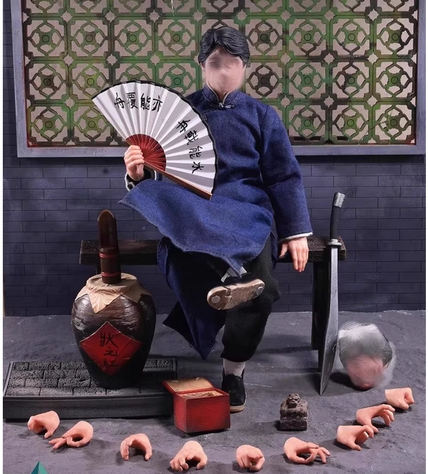 Mountain Studio Drunken Fist Jackie Chan Action Figure Model in