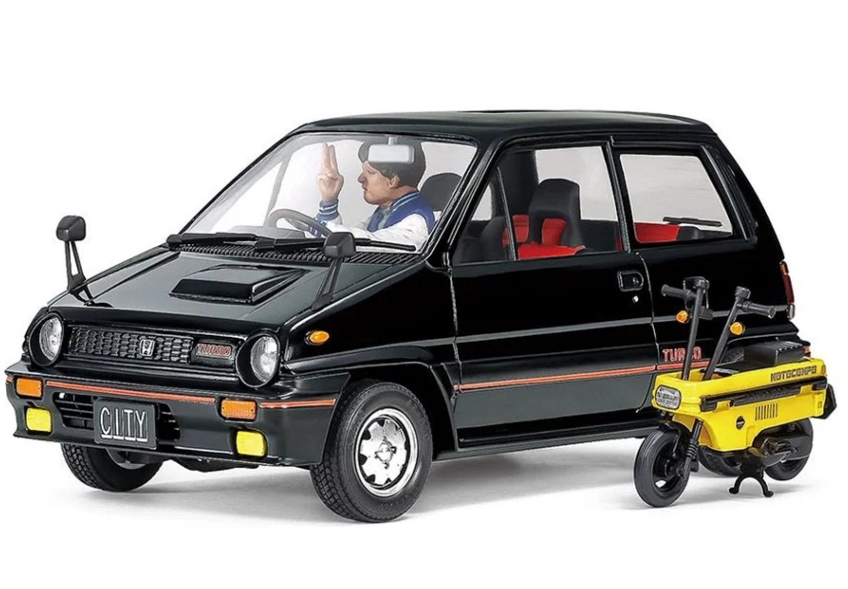 シャーちゃん Tamiya TA24369 1/24 City Turbo 1982 Model -w/Attached Small